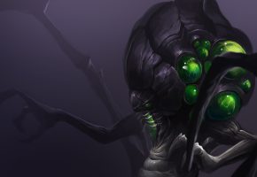  Abathur, Heroes of the Storm, moba, art, starcraft