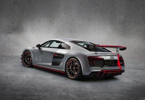  car, Audi, Audi R8, Lms, Gt4, Rear