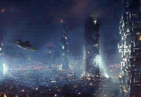  Deus Ex: Mankind Divided, square enix, deus ex, golem city, art, , Mankind Divided, Vertical Take-Off and Landing, eidos montreal, VTOL, aircraft