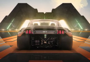  Concept, Mustang, Ford, Tuning, Future, Halo 4, by Khyzyl Saleem