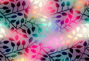  , abstract, colorful, background, leaves, shining, 